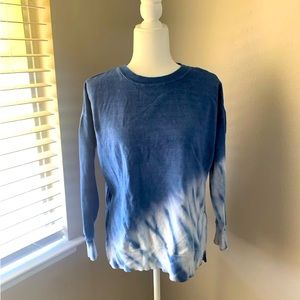 “No Comment” Blue long sleeve